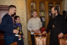 выкса.рф, Епископ Варнава поздравил «Православных витязей»