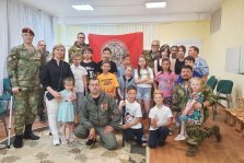 выкса.рф, Ветераны боевых действий поздравили «пеликанят» с Днём защиты детей