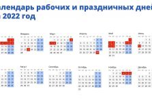 выкса.рф, Правительство утвердило календарь выходных и праздников в 2022 году