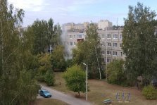 выкса.рф, Пожар вспыхнул в подвале пятиэтажного дома на Жуковке