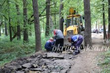 выкса.рф, Тротуар из брусчатки по улице Чкалова проложат до Выксунской ЦРБ