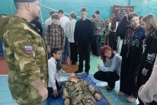 выкса.рф, Ветераны боевых действий провели открытый урок в Шиморской школе