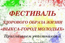 выкса.рф, Фестиваль здорового образа жизни «Выкса — город молодых»