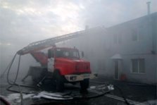 выкса.рф, Неосторожное обращение с огнем привело к пожару в здании на улице Шлаковая