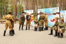 выкса.рф, В Лесопосадке прошел масштабный фестиваль «Весна Победы»