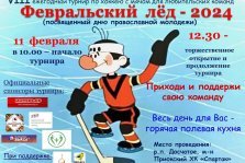 выкса.рф, Турнир по хоккею с мячом «Февральский лёд»