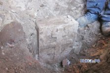 выкса.рф, При реконструкции храма в Досчатом нашли закладной камень XIX века