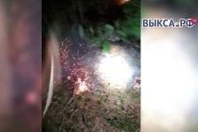 выкса.рф, В Шиморском тушили лесной пожар
