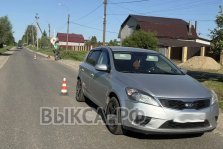выкса.рф, ДТП в Мотмосе: KIA протаранила мотоцикл