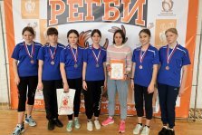 выкса.рф, Регбистки школы 3 завоевали бронзу на дебютных соревнованиях