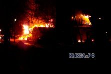 выкса.рф, Пожарные отстояли часть дома в Виле