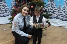 выкса.рф, Полицейский Дед Мороз подарил праздник «пеликанятам»