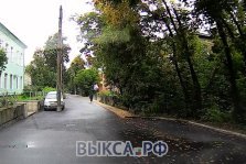 выкса.рф, В Выксе завершили строительство асфальтированной дороги в районе наркодиспансера