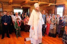 выкса.рф, Выксунский епископ Варнава освятил храм в Кулебакском районе