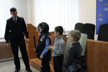 выкса.рф, Полицейские провели экскурсию для школьников