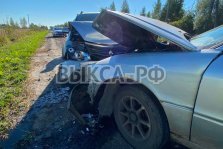 выкса.рф, В Шиморском произошло серьёзное ДТП с участием двух автомобилей