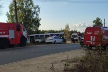 выкса.рф, Автобус съехал в кювет в Досчатом — пострадали пять человек
