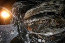 выкса.рф, 12 человек тушили ночью горящую «Газель»
