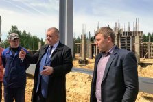 выкса.рф, Кочетков проинспектировал строительство «Баташев-Арены»