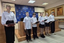 выкса.рф, Учащиеся Мотмосской школы поздравили полицейских с Днем сотрудника органов внутренних дел