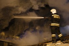 выкса.рф, Кровля частного дома сгорела в Шиморском