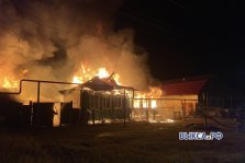 выкса.рф, Два жилых дома сгорели в Досчатом