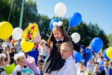 выкса.рф, Воздушные шары, букеты и первый звонок: как встретили День знаний в Мотмосской школе ?