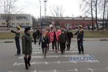 выкса.рф, ГИБДД совместно с выксунскими школьниками провели акцию на пешеходных переходах
