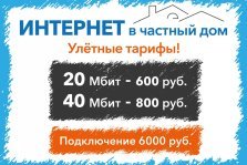 выкса.рф, Улетные тарифы на интернет в частный дом от компании «WiNet»
