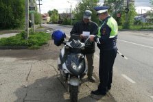 выкса.рф, Шесть мотоциклистов нарушили правила дорожного движения