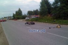 выкса.рф, За минувшие сутки на дорогах Выксы пострадали два мотоциклиста