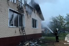 выкса.рф, В Виле из-за неисправной проводки сгорел частный дом