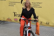 выкса.рф, Ирина Пегова приняла участие в благотворительном велозаезде ?