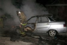 выкса.рф, Автомобиль сгорел на улице Запрудная