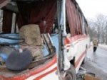выкса.рф, Следовавший из Выксы в Нижний Новгород рейсовый автобус ЛАЗ перевернулся на полном ходу
