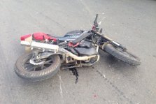 выкса.рф, Пьяный мотоциклист без прав врезался в иномарку