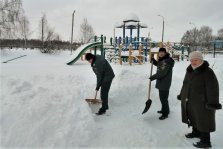 выкса.рф, Спасатели очистили от снега территорию «Пеликана»