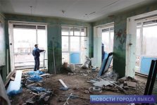выкса.рф, «ОМК-Участие» начал ремонт детской комнаты выксунской ЦРБ
