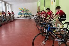 выкса.рф, Юные велосипедисты начали тренироваться в новом здании
