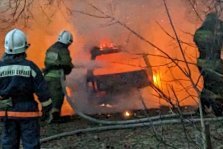 выкса.рф, Заброшенный автомобиль сгорел на улице Осипенко