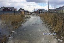 выкса.рф, ЧП в Борковке — затопило Лесную улицу