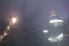 выкса.рф, Пожарные тушили баню в Шиморском