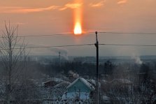 выкса.рф, Световые столбы