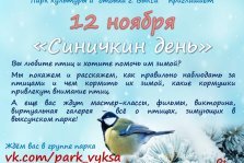 выкса.рф, Экологический праздник «Синичкин день»