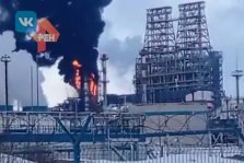 выкса.рф, Нефтезавод загорелся в Кстовском районе