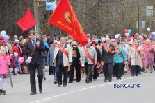 выкса.рф, Фотоотчет с Первомайской демонстрации в Выксе