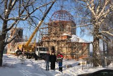 выкса.рф, Восстановление храма в Досчатом активно продолжается