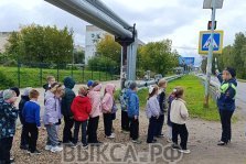 выкса.рф, Первоклашки вышли на дорогу: ГИБДД Выксы учит детей безопасному маршруту