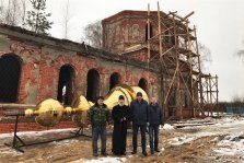 выкса.рф, «Агро-Матик» продолжает восстановление храма в Досчатом