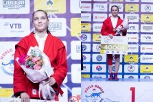 выкса.рф, Маргарита Барнева и Татьяна Шуянова — чемпионки мира по самбо